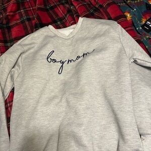 SHEIN Gray 'Boymom' Women's Sweater